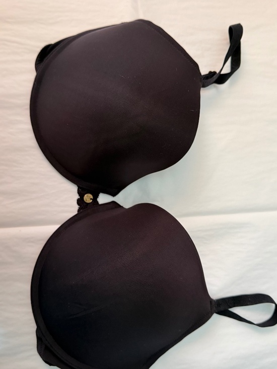 Natori Other - Natori Body Double Lace Trim Underwise Push-up Bra - 36DD Black